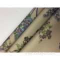 Polyester Spandex Heavy Twill Print Knit Fabric